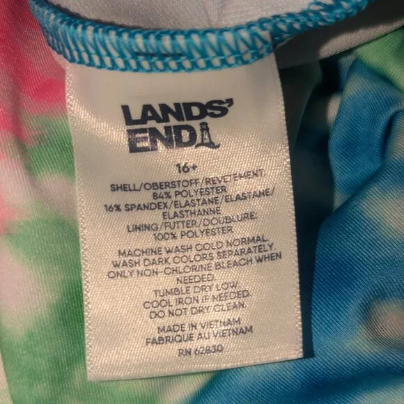 Bundle of 3 Lands' End Swimsuits Girls Size 16+